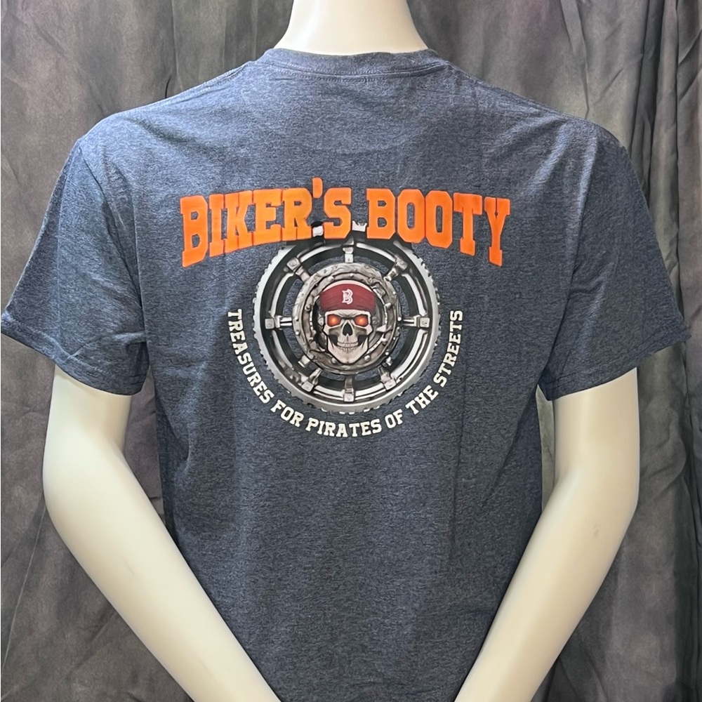 Biker’s Booty Gray T-Shirt